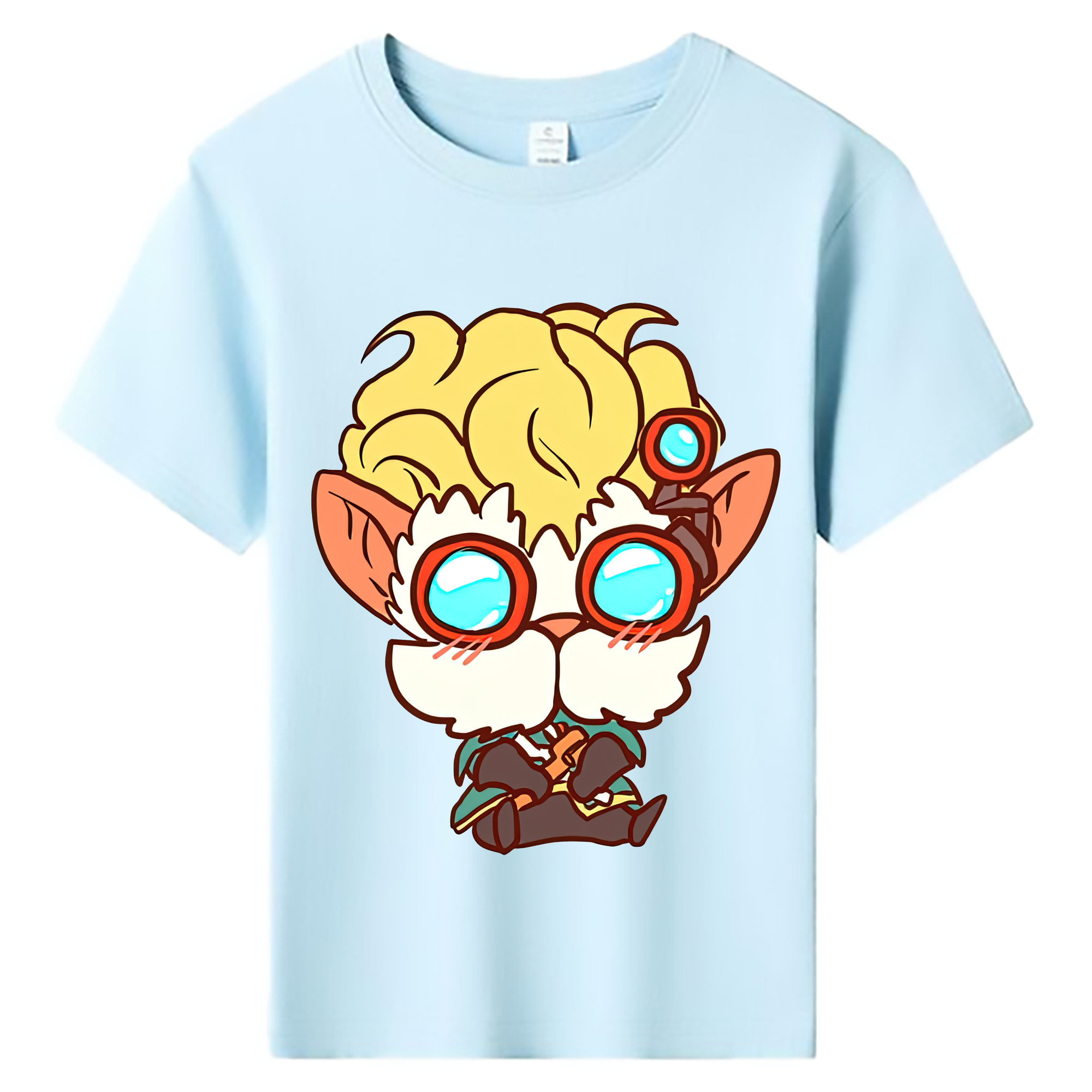 （画像用） リーグ・オブ・レジェンド League of Legends LOL 綿100％キッズTシャツ（フロントプリント）